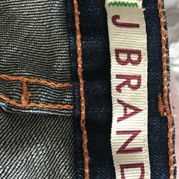 J Brand dark blue jeans. - Picture 3 of 3